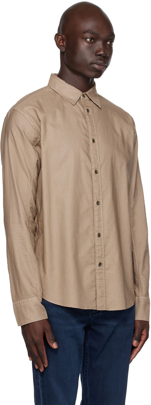 Košeľa rag & bone Rag & Bone Engineered Fit Shirt Béžová | MBW23HA455XXML, 1