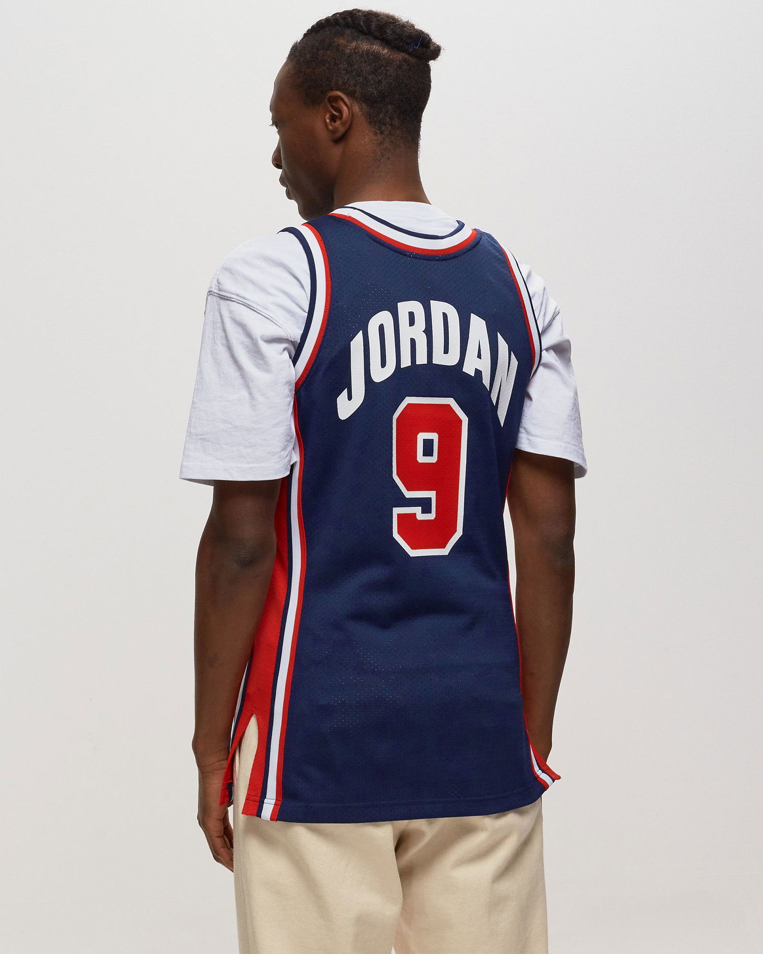 Dres Mitchell & Ness NBA Authentic Jersey Team USA 1992 Michael Jordan #9 Navy | AJY4GS18414-USANAVY92MJO, 1