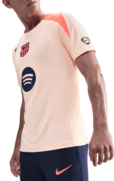 Tričko Nike FC Barcelona Strike Training Shirt Dri-FIT Total 90 Oranžová | hm3344-808, 0