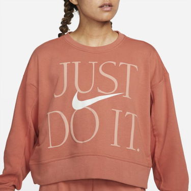 Mikina Nike Dri-FIT Get Fit Training Crew Oranžová | DD6130-827, 2