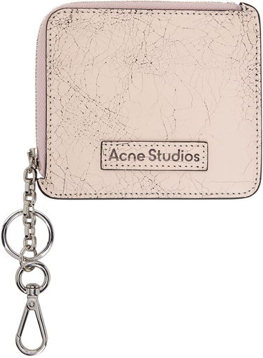 Peňaženka Acne Studios Zip Leather Wallet Ružová | CG0242-, 0