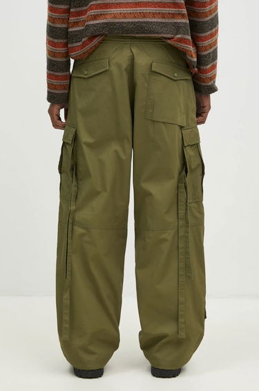 Cargo nohavice Maharishi Loose Fit Cargo Snopants Zelené | 5300.OLIVE, 2