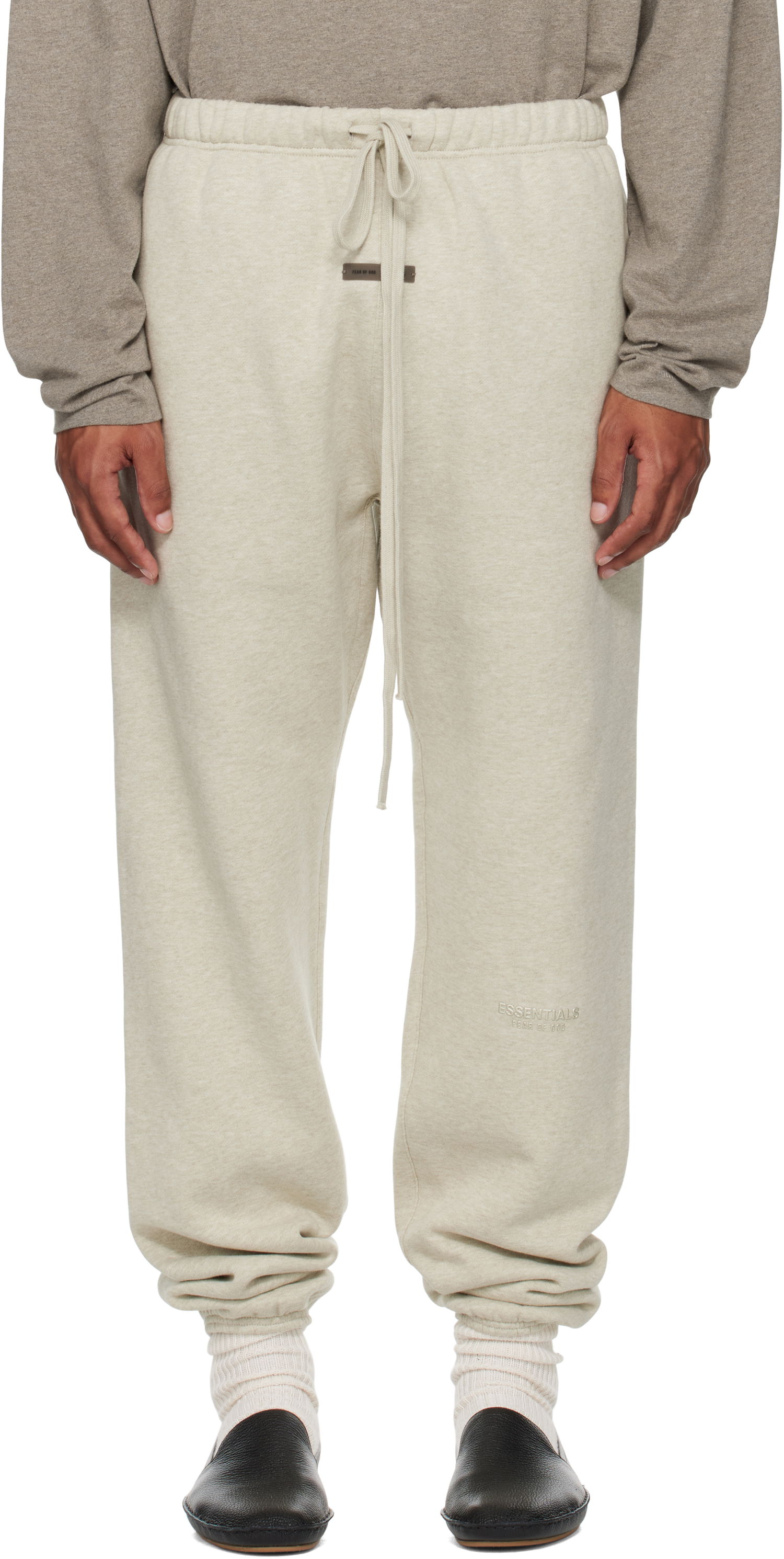 Tepláky Fear of God Fear of God ESSENTIALS Vintage Fleece Sweatpants Béžová | 130SP258042F, 0