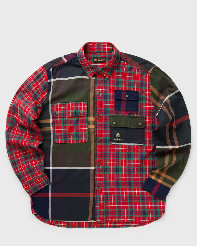 Košeľa Barbour Long Sleeve Shirt Červená | MSH5538MI73