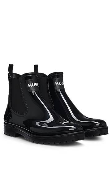 Pláštenka BOSS HUGO Chelsea Rain Boots Čierna | 50498397