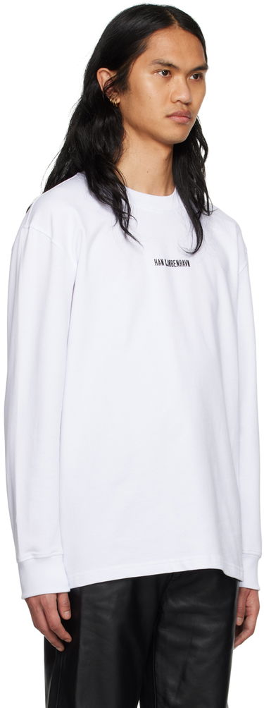 Tričko Han Kjøbenhavn Han Kjobenhavn Long Sleeve T-Shirt Biela | M-132924, 1