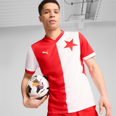 Dres Puma SK Slavia Praha Home Jersey Replica 2024/25 Červená | 775206-01, 1