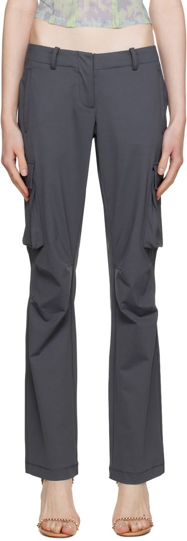 Cargo nohavice Miaou Miaou Raven Cargo Pants Šedá | 1019PTCHL, 0