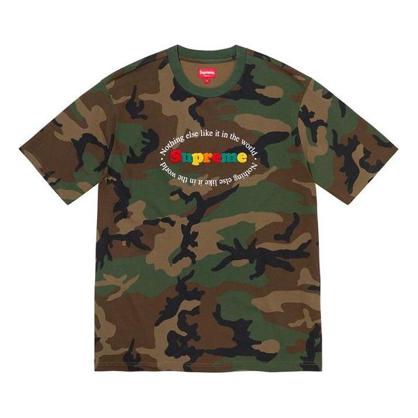 Tričko Supreme Camouflage Graphic T-Shirt Zelené | SUP-SS20-118, 0