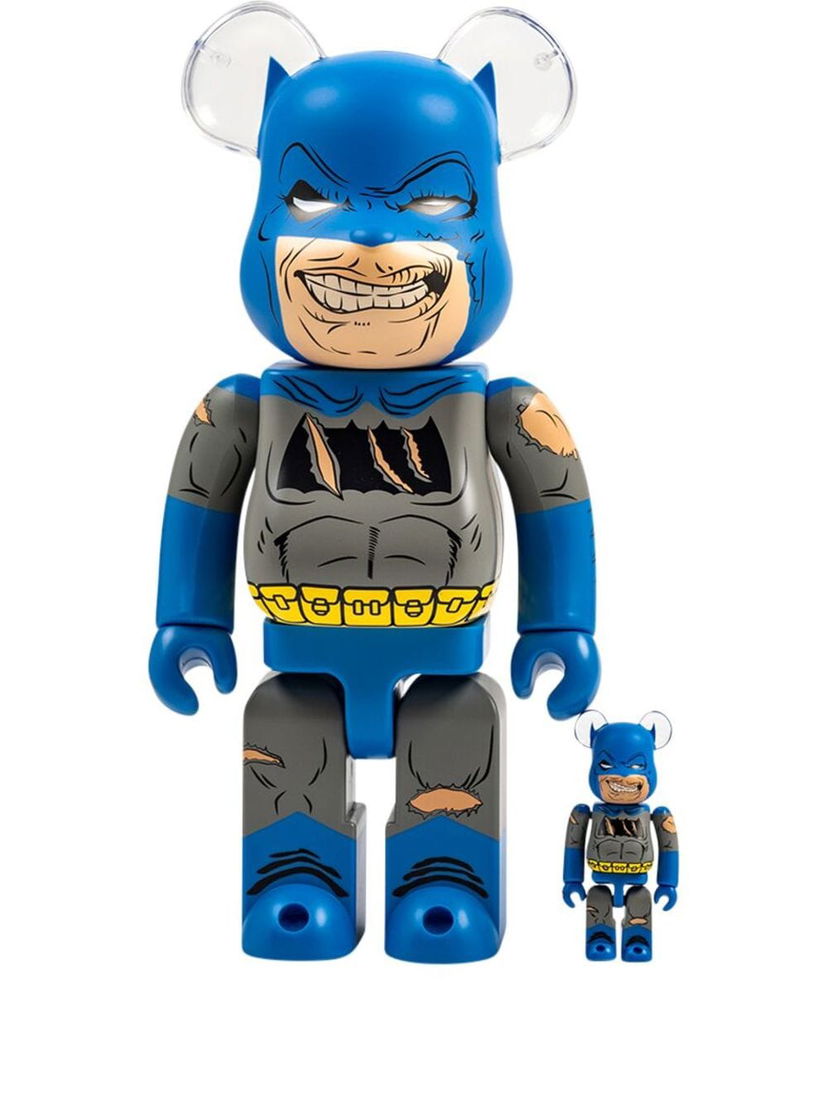 Zberateľské Medicom Toy Batman TDKR: The Dark Knight Triumphant BE@RBRICK 100% & 400% set - Blue Navy | MEDI294820971015