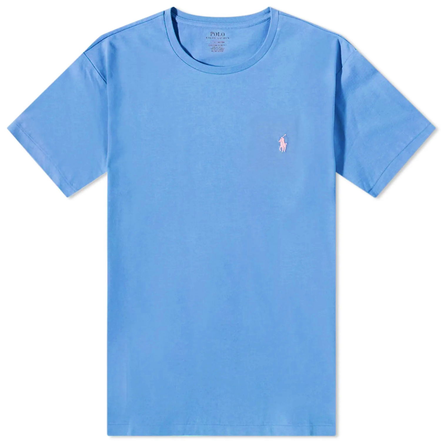 Tričko Polo by Ralph Lauren Custom Fit Tee Modrá | 710671438288, 0
