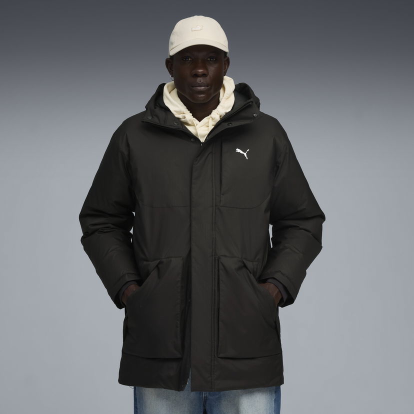Parka Puma Hooded Down Parka Čierna | 688380_01
