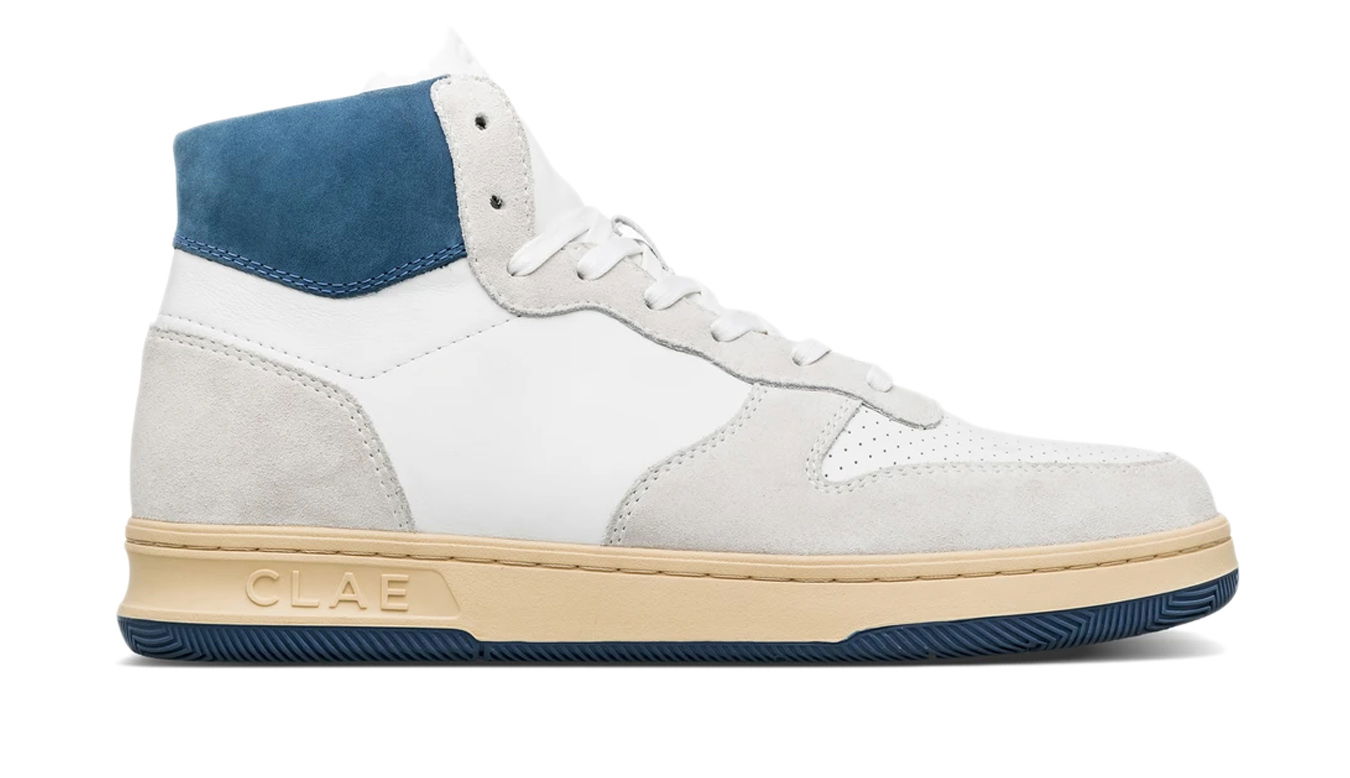 Tenisky a topánky Clae Malone Mid Biela | CL21CMM03-WBA, 0