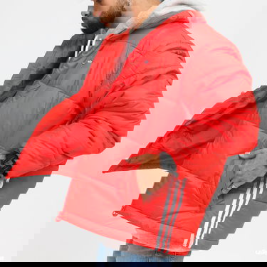 Prešívaná bunda adidas Originals Padded Stand-Up Collar Puffer Jacket Červená | H13553, 2