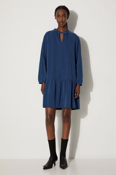 Šaty A.P.C. Robe Natalia Mini Dress Modrá | COEYL.F05944, 1