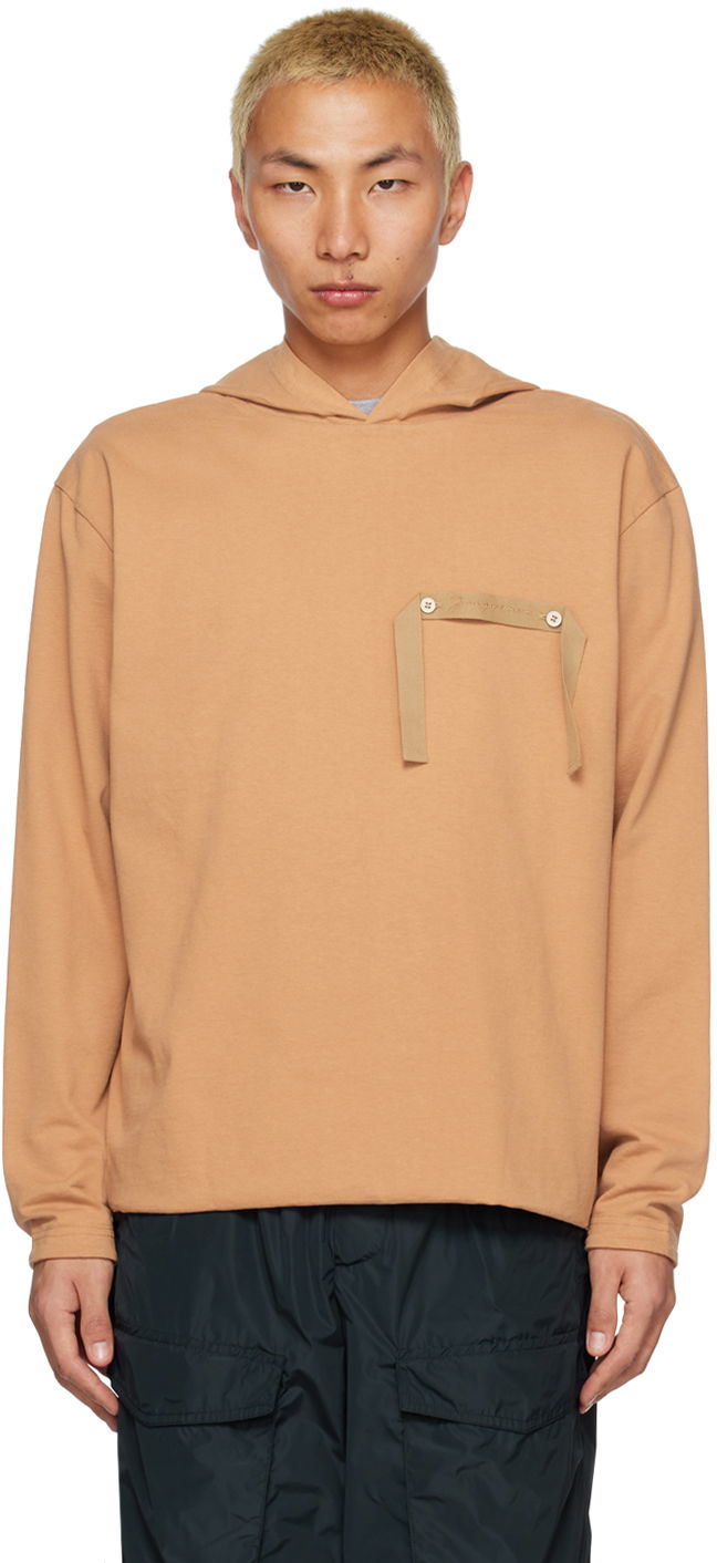 Mikina Jacquemus 'Le Sweatshirt Desenho' Hoodie Béžová | 23E235JS123-2102, 0