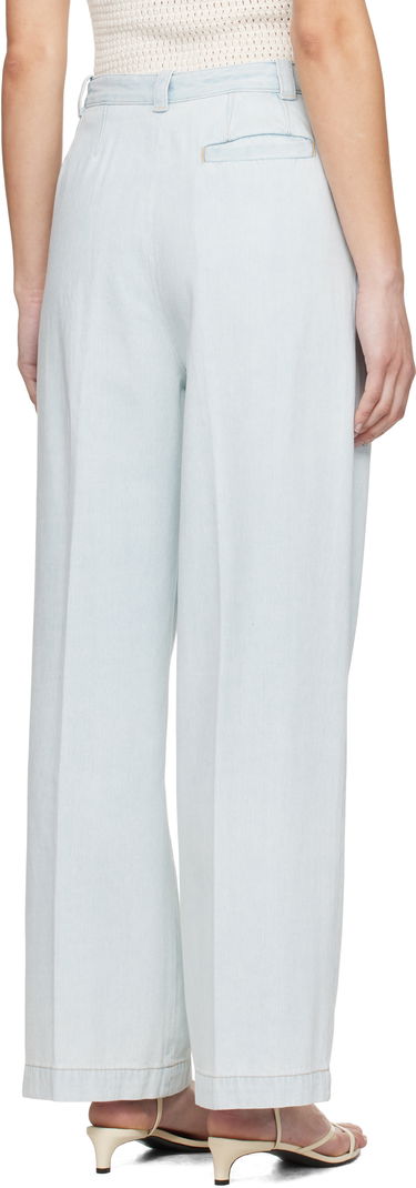 Nohavice A.P.C. A.P.C. Tressie Wide Leg Jeans Modrá | COHHJ-F08398, 2