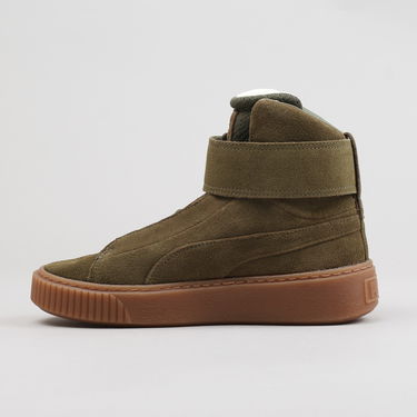 Tenisky a topánky Puma Platform Mid Wn's olive night - olive night Zelené | 364588 01, 1