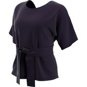 Studio Short Sleeve Wrap Top