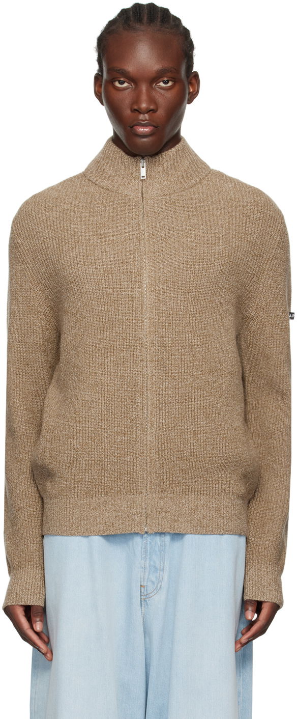 Sveter A.P.C. Tan Heath Sweater Béžová | WVBCZ-H22264