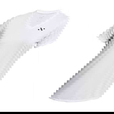 Tričko Under Armour Tech Short Sleeve V-Neck Solid T-Shirt Biela | 1384229-100, 2