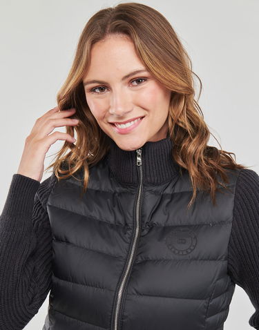 Prešívaná bunda Tommy Hilfiger KNIT MIX DOWN JACKET Čierna | WW0WW38924-BDS, 4