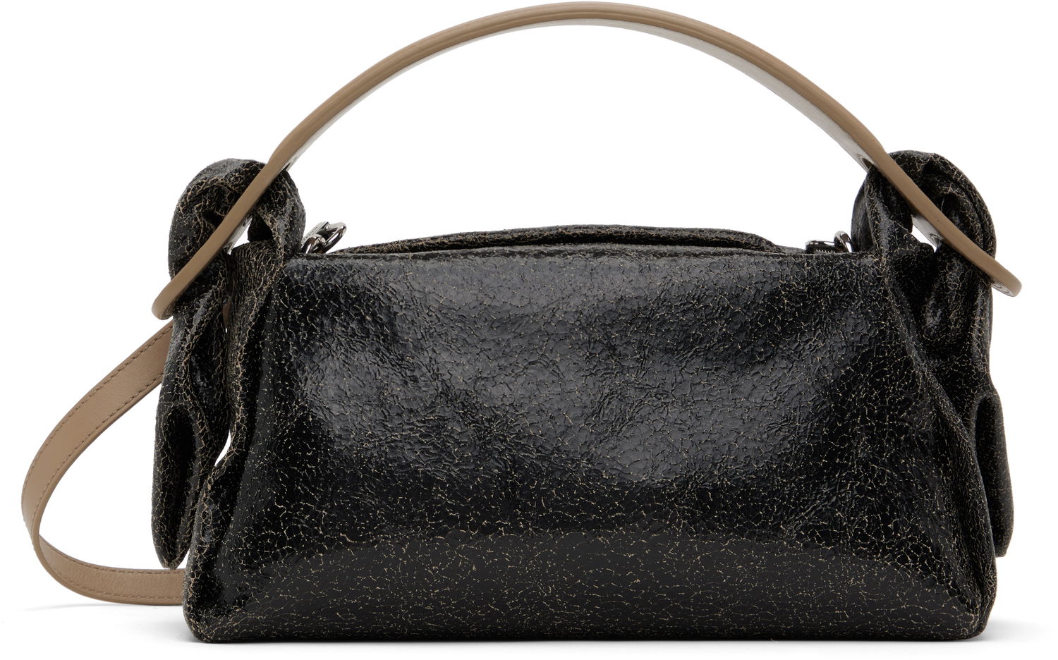 Kabelka KENZO Black Leather Shoulder Bag Čierna | FF52SA818L08, 0