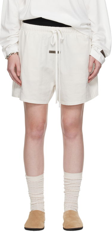 Šortky Fear of God Fear of God ESSENTIALS Soccer Shorts Biela | 160SP255764FW, 0