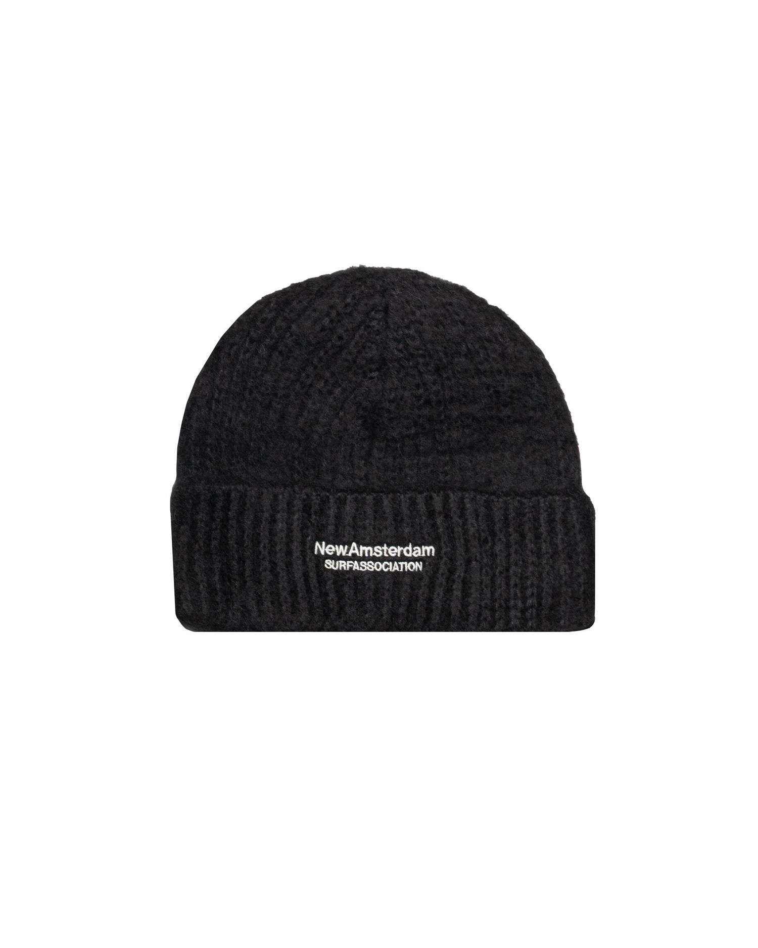 Kulicha New Amsterdam Surf Association Fuzzy Logo Beanie Čierna | 2502134002, 0