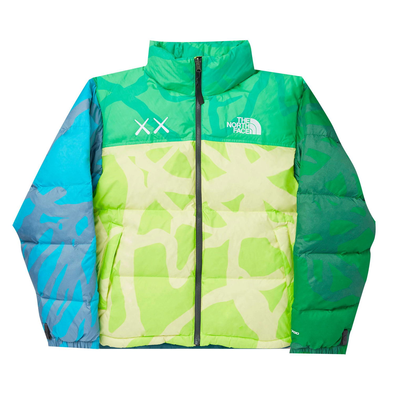 Prešívaná bunda The North Face KAWS Retro 1996 Nuptse Jacket Rôznofarebný | NF0A7WLU75B, 1