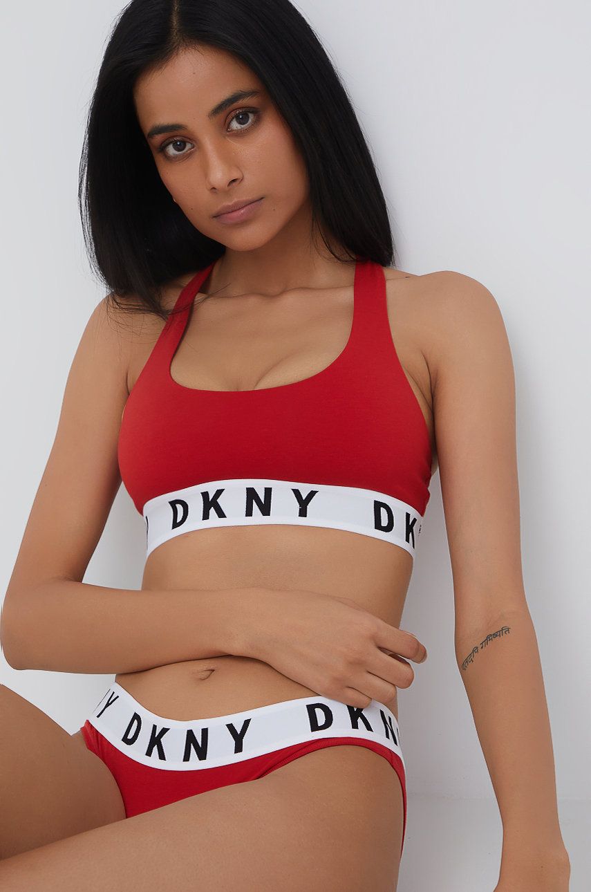 Podprsenka DKNY Logo Bra Červená | DK4519, 0