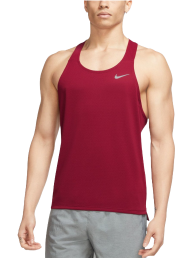 Tielko Nike Tank Top Dri-FIT Fast Vínová | dq4732-677