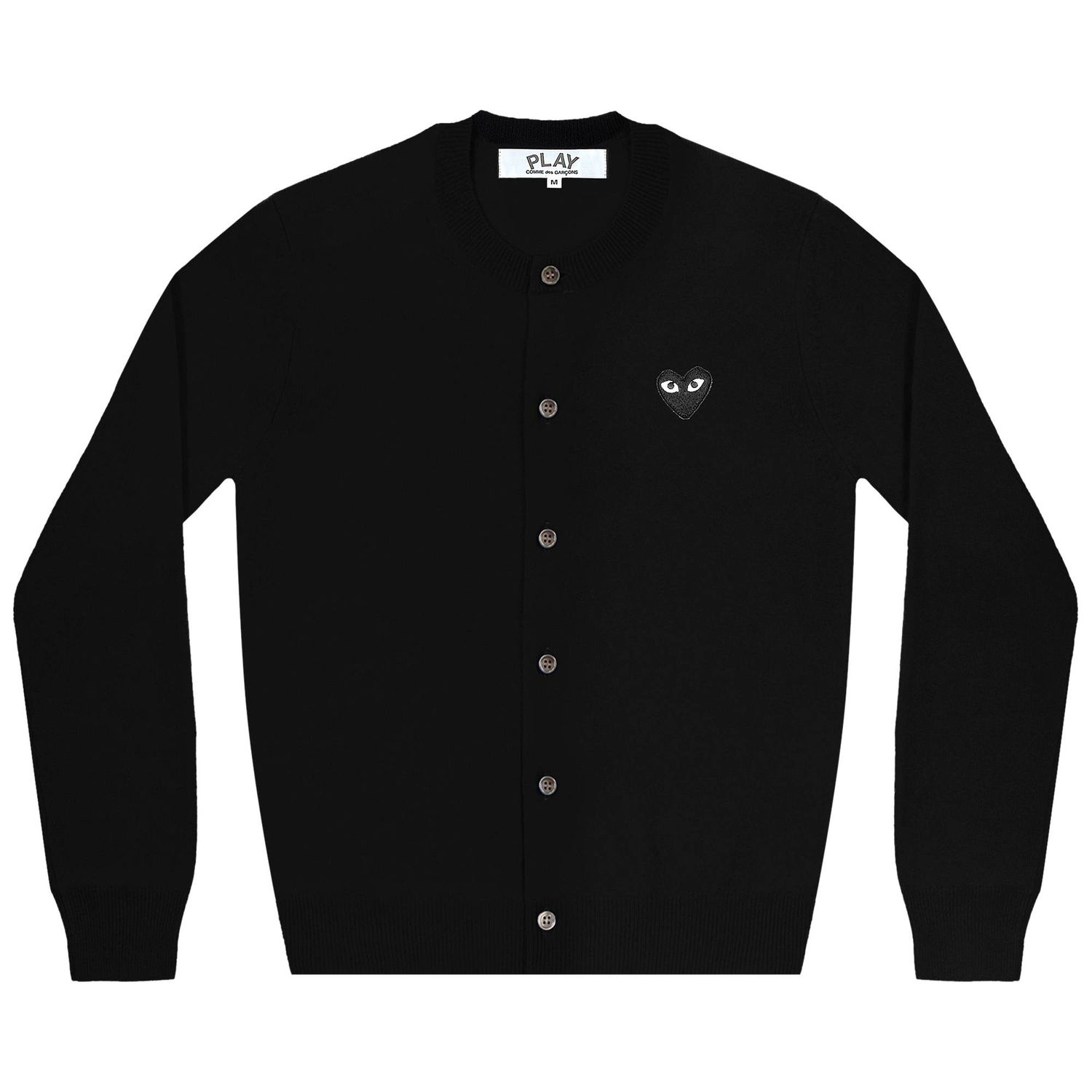 Sveter Comme des Garçons PLAY Heart Cardigan Čierna | AZ N023 051 1, 1