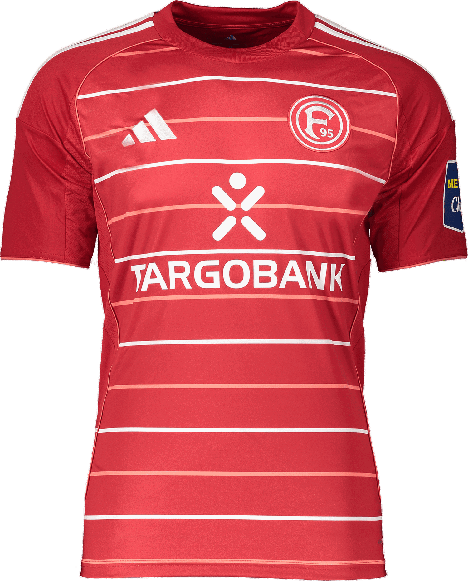 Dres adidas Originals Fortuna Düsseldorf Home Jersey 2025/26 Červená | 6f95jd7389, 0