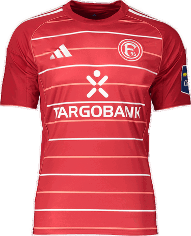 Dres adidas Originals Fortuna Düsseldorf Home Jersey 2025/26 Červená | 6f95jd7389, 0