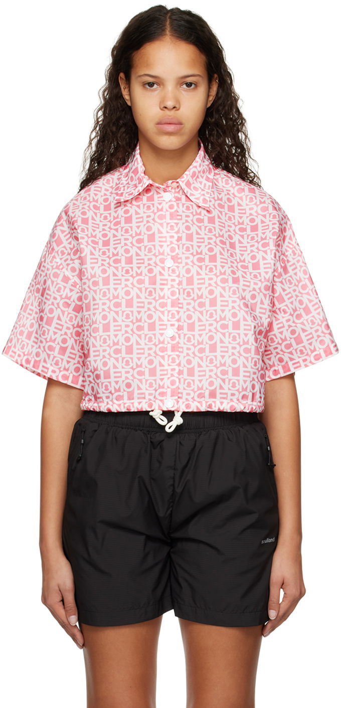 Košeľa Moncler Printed Ružová | I10932F00010596S8, 0