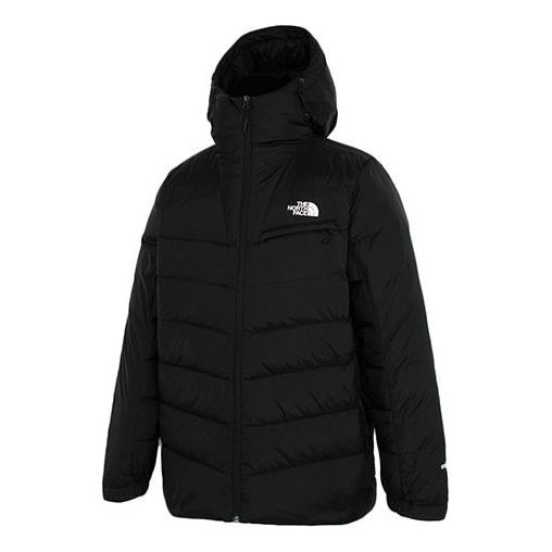 Prešívaná bunda The North Face Retro Nuptse Insulated Hooded Jacket Čierna | NF0A7QPK-JK3, 0