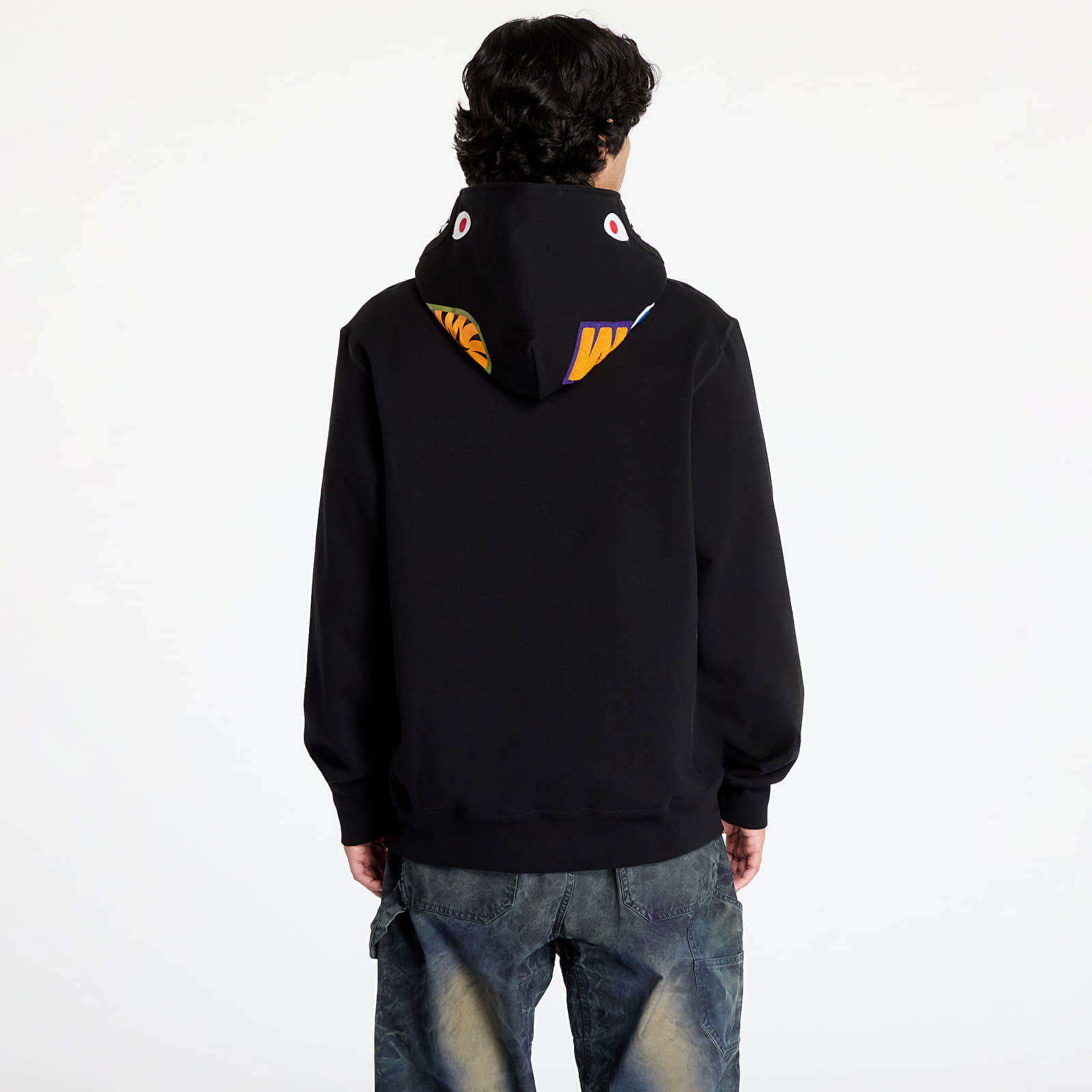 Shark Pullover Hoodie Black