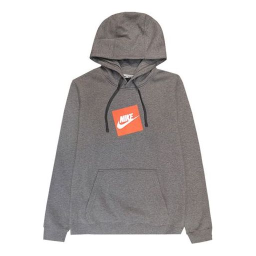 Mikina Nike Fleece Lined Pullover Hoodie Šedá | CW6414-071