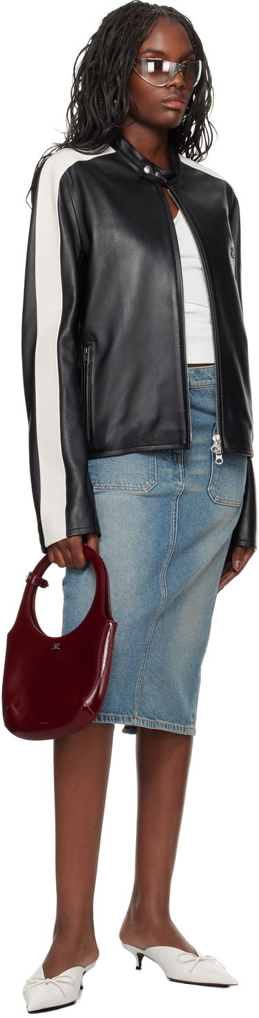 Sukňa Courrèges Faded Denim Midi Skirt Modrá | 324DJU183DE0033, 3