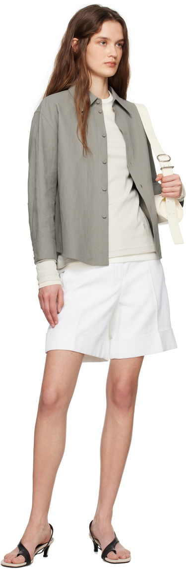Šortky Jil Sander Jil Sander Straight Leg Shorts Biela | J02KA0323_J60001, 3