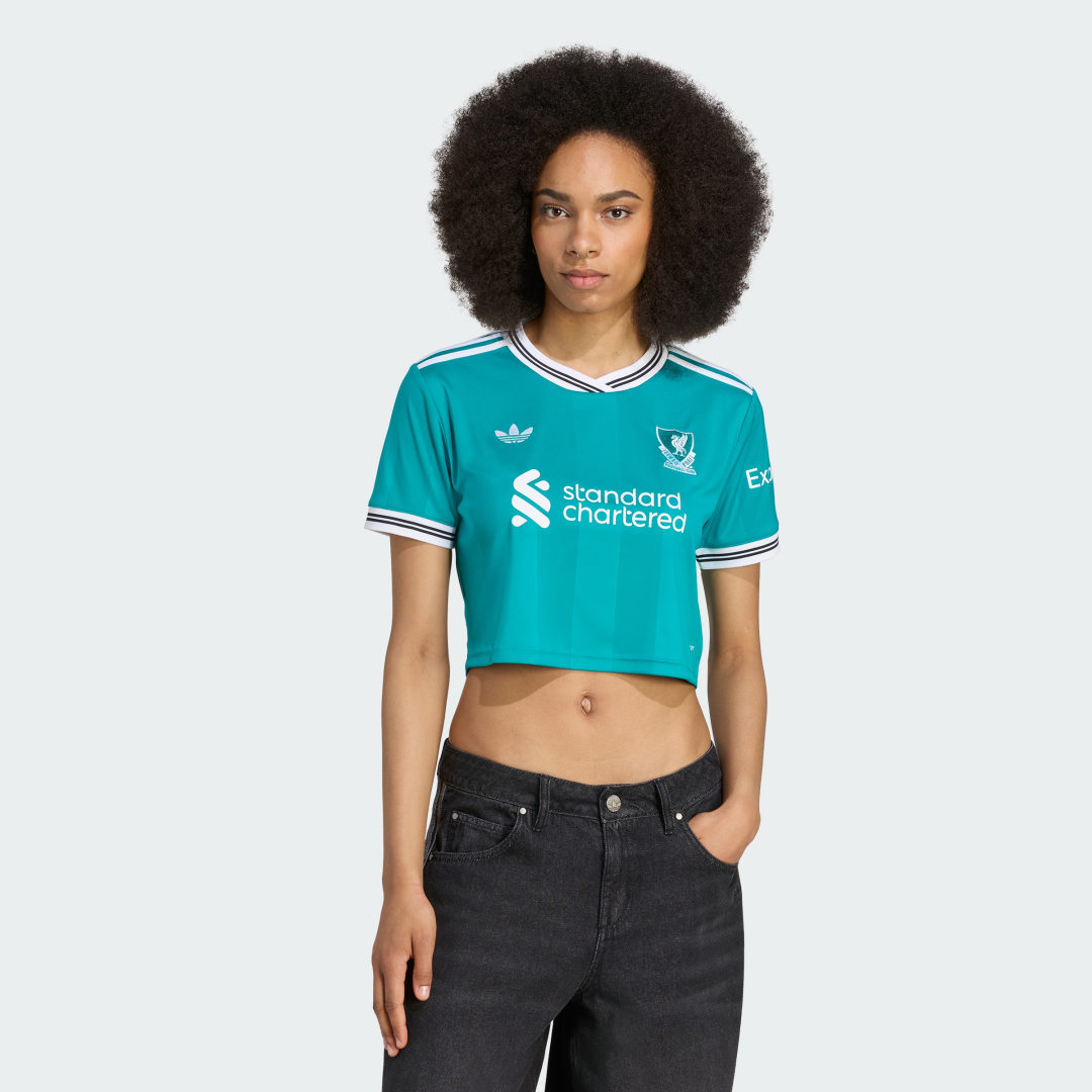 Dres adidas Performance Liverpool FC 25/26 Cropped Tyrkysová | JV6492, 0