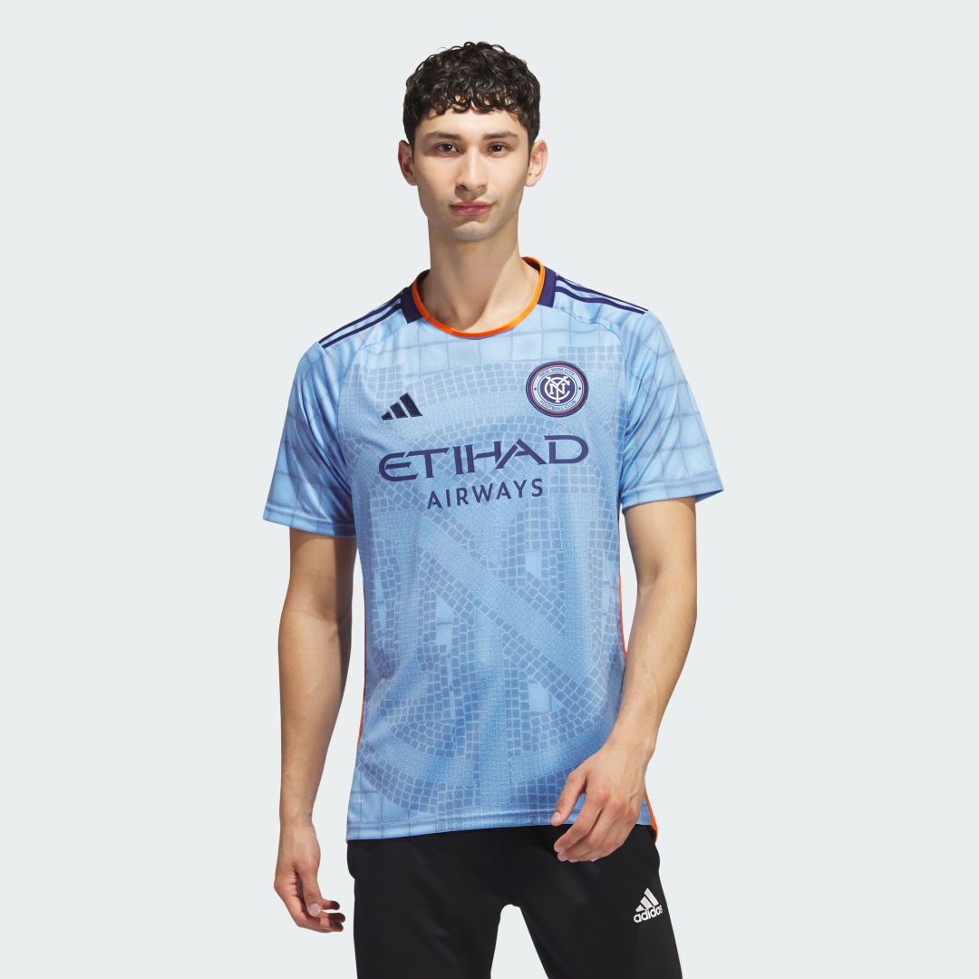 Dres adidas Originals New York City FC 23/24 Home Jersey Modrá | HI1878, 0