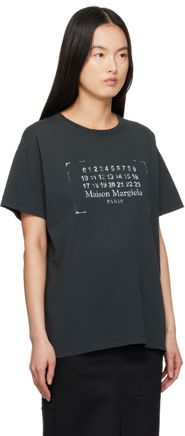 Tričko Maison Margiela Maison Margiela Stamp Logo T-Shirt Čierna | S51GC0534 S24575, 1