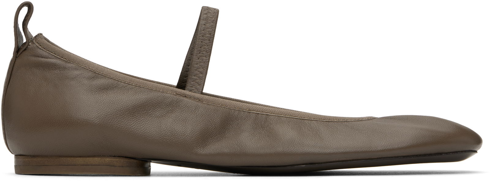 Square Toe Ballerina Flats