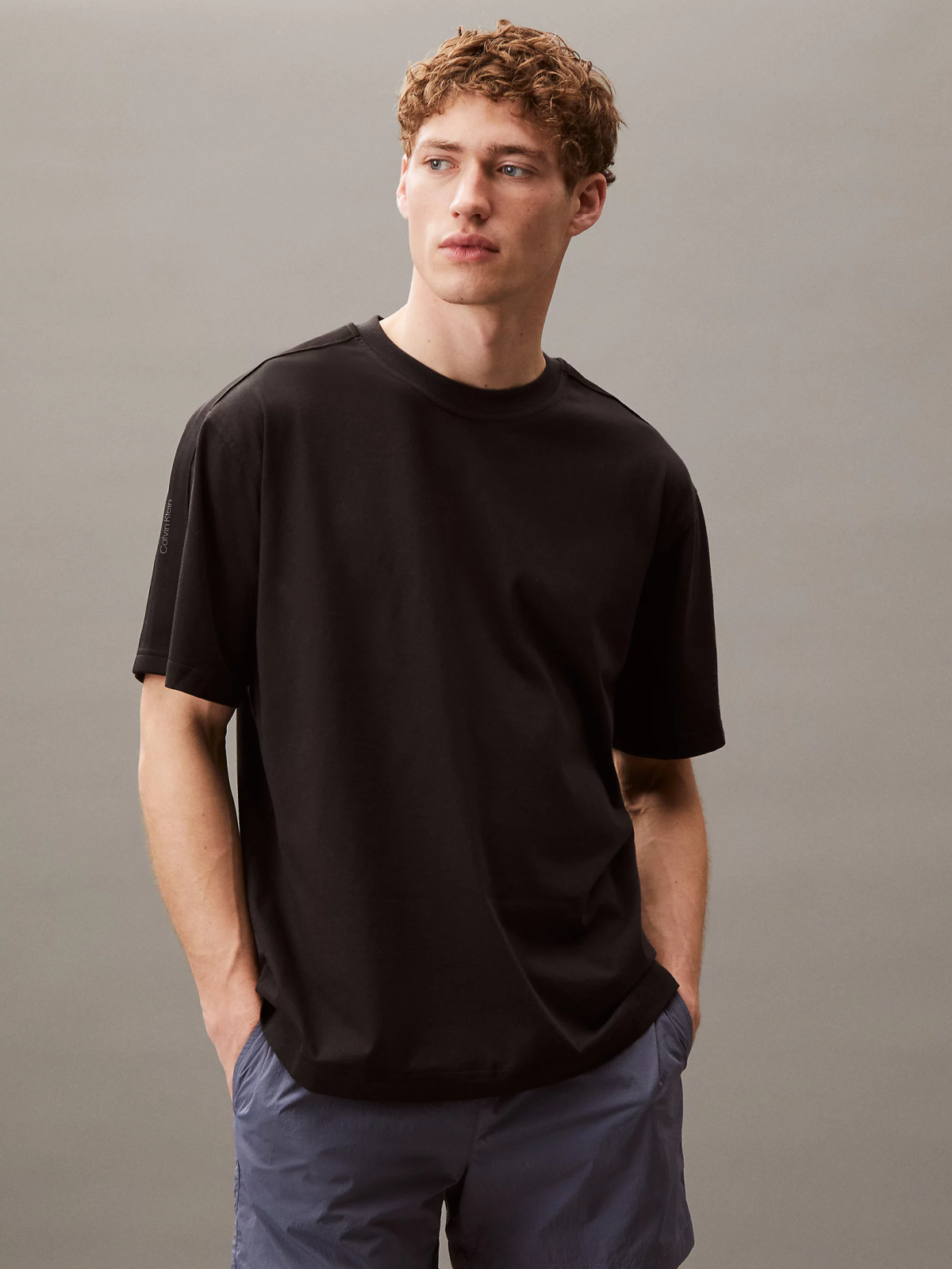 Tričko CALVIN KLEIN Calvin Klein Performance Short Sleeve T-Shirt Čierna | LVGMS5K177-UB1, 0