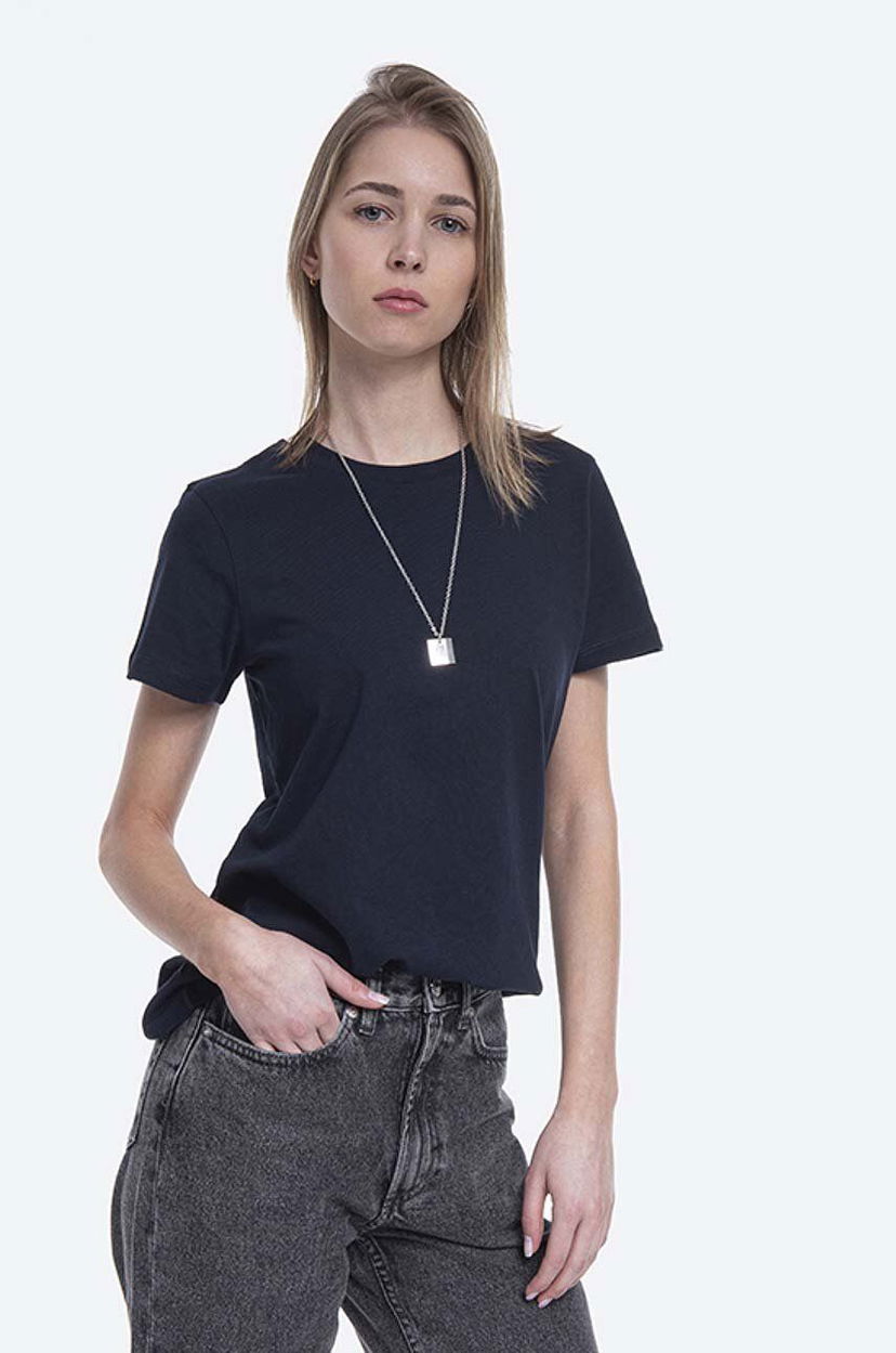 Tričko A.P.C. T-Shirt Poppy Modrá | COBQX.F26718