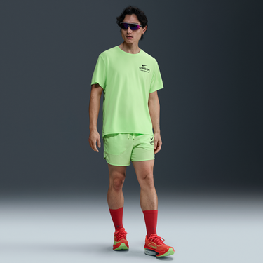 Tričko Nike Nike Miler Running T-Shirt Zelené | IF5753-337, 4