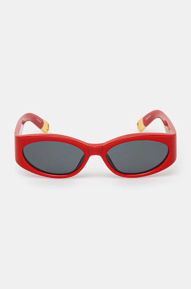 Slnečné okuliare Jacquemus OVALO Sunglasses Červená | JAC4C8SUN, 1