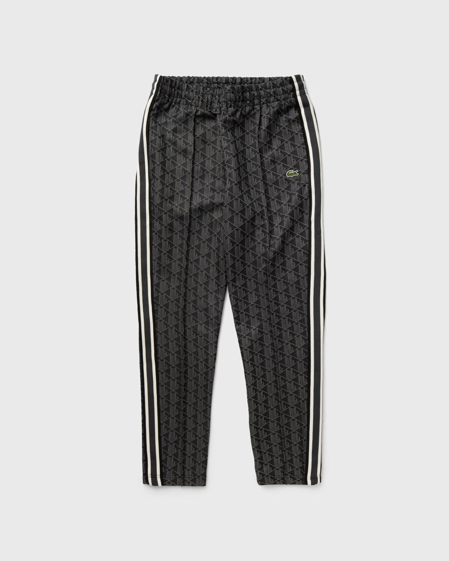 Tepláky Lacoste PARIS MONOGRAM JACQUARD SWEATPANTS Čierna | XH1440-4PC, 0